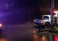 El fuerte impacto ocurrió en la esquina de Abraham Castellanos y 15 de Mayo.