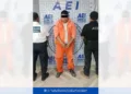 El sujeto fue detenido en Santo Domingo Tehuantepec por las graves lesiones causadas a la víctima.