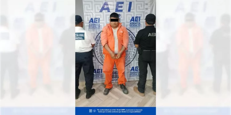 El sujeto fue detenido en Santo Domingo Tehuantepec por las graves lesiones causadas a la víctima.
