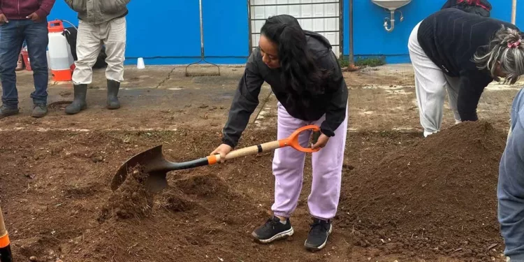 El proyecto busca acercar a niñas y niños a prácticas agrícolas.