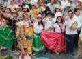 Foto: Adrián Gaytán // Este miércoles se realizó una calenda en donde participaron los trabajadores del Estado.
