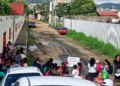 Foto: MisterBlue // Gobierno gasta millones de pesos en “embellecimiento” de fachadas mientras en colonias se fugan aguas negras, queja de ciudadanos.
