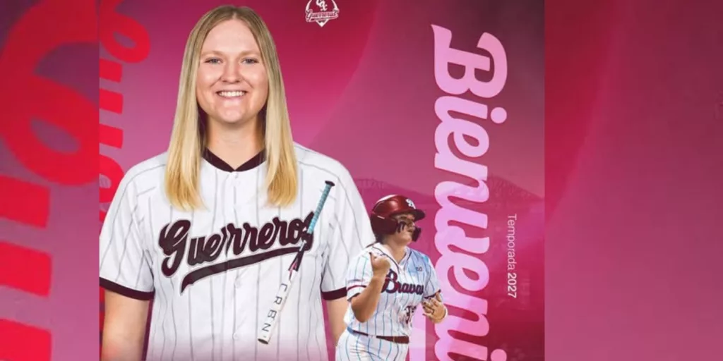 Guerreras Sóftbol refuerza su roster con la llegada de Hayley Busby a Oaxaca