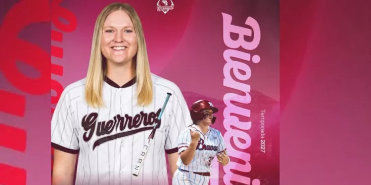 Guerreras Sóftbol refuerza su roster con la llegada de Hayley Busby a Oaxaca
