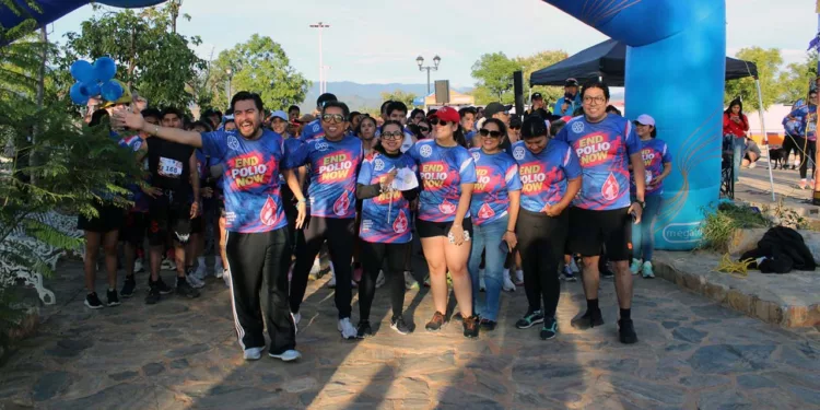 Los organizadores de la carrera tuvieron buena respuesta.
