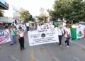 Foto: Adrián Gaytán // La marcha se realizó de la Fuente de las 8 Regiones al Zócalo de la Ciudad.