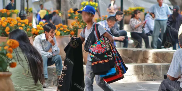 Foto: Adrián Gaytán // La tasa de trabajo infantil aumentó en el 2025 en el estado de Oaxaca.