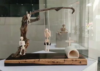 Fotos: Cortesía MEAPO // Las obras son de 10 artistas que comparten su habilidad en la escultura.