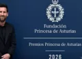 Leo Messi recibe el Premio Princesa de Asturias de los Deportes 2026 en Oviedo