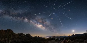 Lluvia de estrellas del Cometa Halley HOY: Hora exacta para ver las Oriónidas 2026 en México