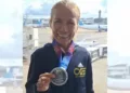 Oaxaqueña destaca en el Maratón de Chicago 2026 con respaldo de Fundación Nino