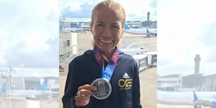 Oaxaqueña destaca en el Maratón de Chicago 2026 con respaldo de Fundación Nino