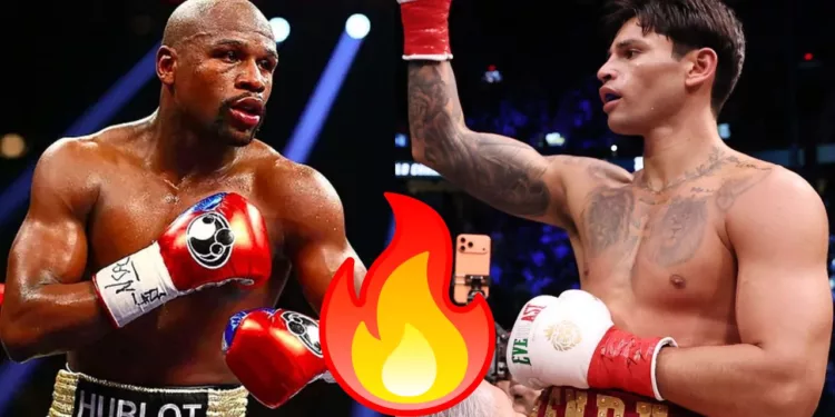 ¡Hay tiro! Mayweather arriesgaría su invicto 50-0 ante Ryan García por el título wélter