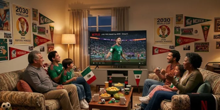 Netflix da el gran golpe: transmitirá en directo los 104 partidos del Mundial 2030