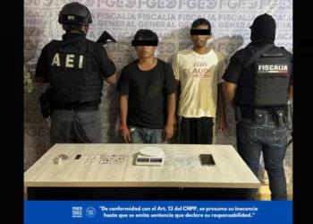 Cateo en Tehuantepec termina con dos detenidos y drogas aseguradas