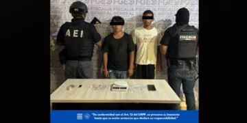 Cateo en Tehuantepec termina con dos detenidos y drogas aseguradas
