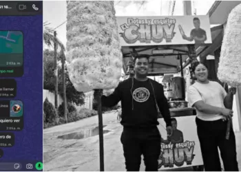 Negocios de Mexicápam operan con temor tras el brote de mensajes de extorsión.
