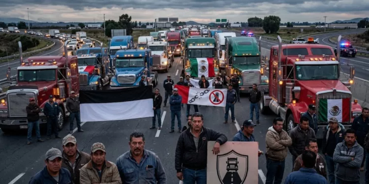 ¡Transportistas amenazan con paralizar México! Anuncian paro indefinido desde el 26 de octubre por inseguridad