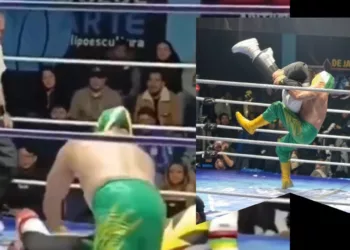 VIDEO | Luto en la lucha libre mexicana: Muere el réferi El Búho tras recibir un martinete prohibido