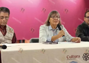 Fotos: Lisbeth Mejía Reyes // Robles recordó que el creador de contenido alentó en enero de este año el saqueo en San Pedro Jaltepetongo.