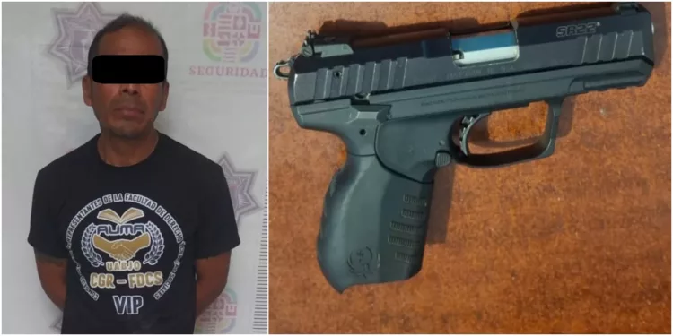 Salvador Hernández Bustamante, alias “Chava Taquero”, fue sometido por la Policía Estatal