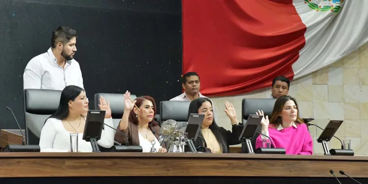Foto: Congreso de Oaxaca // Sesión de trámite en la Permanente del Congreso de Oaxaca.