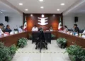 Foto: IEEPCO // Sesión extraordinaria de IEEPCO para presentar el anteproyecto de egresos.