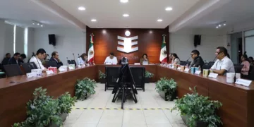 Foto: IEEPCO // Sesión extraordinaria de IEEPCO para presentar el anteproyecto de egresos.