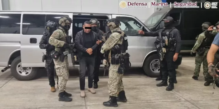 Capturan a “El Tanque”, presunto operador del CJNG ligado a cuatro estados y a una red de delitos