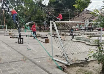 Foto: Jesús Santiago // Trato de mercado para el Paseo Juárez El Llano, acusan.