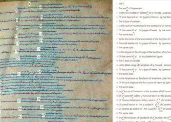 Un software de inteligencia artificial fue entrenado para reconocer la caligrafía de distintos funcionarios portuarios.