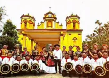 Nino Morales felicita a San Blas Atempa por 158 años de historia y dignidad indígena