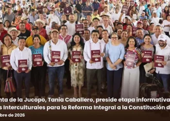Presidenta de la Jucopo, Tania Caballero, preside etapa informativa de los Diálogos Interculturales para la Reforma Integral a la Constitución de Oaxaca