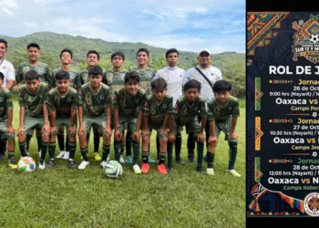 ¡Oaxaca golea y sueña en grande! Academia Zaachila debuta con un contundente 6-0 en torneo nacional Sub-13