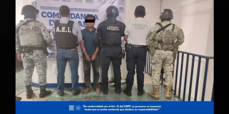 ¡Plomo contra un Volkswagen! Detienen a sospechoso de tentativa de homicidio en Oaxaca