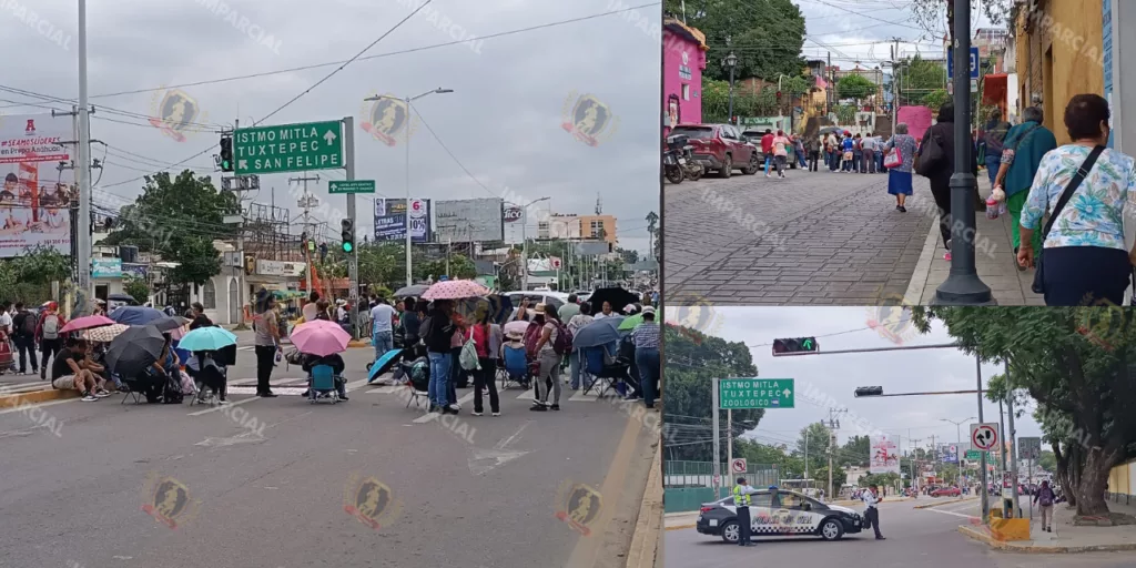 VIDEO | Se frena el transporte en Oaxaca: bloqueos del magisterio suspenden ocho rutas del Binnibus