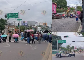 VIDEO | Se frena el transporte en Oaxaca: bloqueos del magisterio suspenden ocho rutas del Binnibus