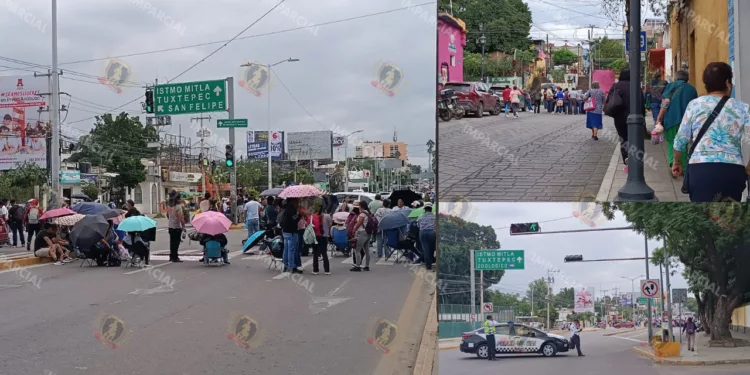 VIDEO | Se frena el transporte en Oaxaca: bloqueos del magisterio suspenden ocho rutas del Binnibus