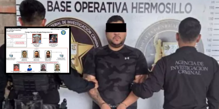 Capturan en Hermosillo a “El Chore”, presunto operador de Los Gigios buscado por la DEA