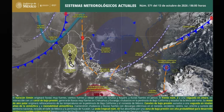 Oaxaca, entre lluvias, deslaves y la amenaza de un ciclón: alertan por riesgos en las ocho regiones