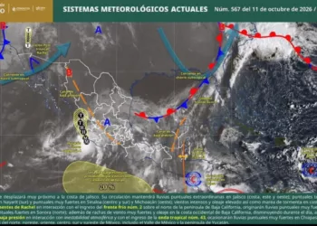 Oaxaca tendrá lluvias, niebla densa y oleaje elevado; alertan por baja visibilidad en zonas serranas