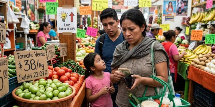 Se encarece la vida en México: inflación repunta a 3.62% y golpea el bolsillo familiar