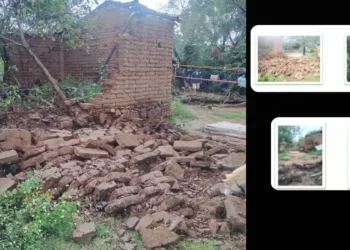 ¡La lluvia se lleva una vida en la Mixteca! Colapsa barda de casa abandonada y mata a niño de 12 años