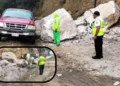 ¡Derrumbe pone en riesgo a conductores en Oaxaca! Cierran parcialmente la Carretera Federal 175