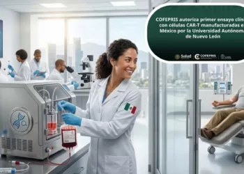 El Hospital Universitario “Dr. José Eleuterio González” de la UANL realizará el primer ensayo clínico en México con células CAR-T de producción nacional. Fotos: Ilustrativa / IA / / @COFEPRIS