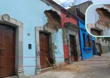 ¡Oaxaca, entre fachadas que se desploman y autoridades rebasadas! Más de 100 edificios amenazan con colapsar en el Centro Histórico