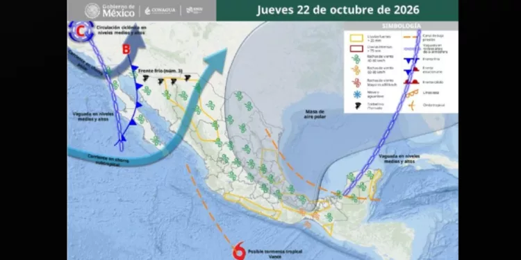 Frente frío 3 y temperaturas de hasta 0 grados: Oaxaca, entre los estados afectados este jueves