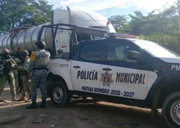 Aseguran pipa con hidrocarburo y detienen a un hombre en el Istmo