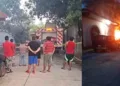 Infierno en salina cruz: incendio mata a dos niños y un adulto