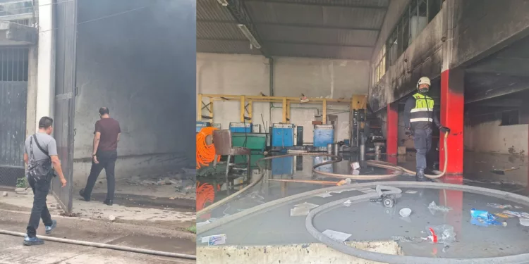 ¡Fuego en un edificio abandonado! Incendio alerta en antiguas instalaciones del Sur en Juchitán